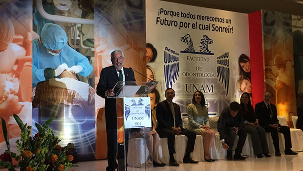 El Rector de UNAM alaba la colaboración entre la industria dental y la academia