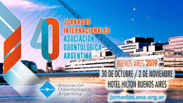 Argentina. 40 Jornadas de AOA Argentina. 40 Jornadas de AOA
