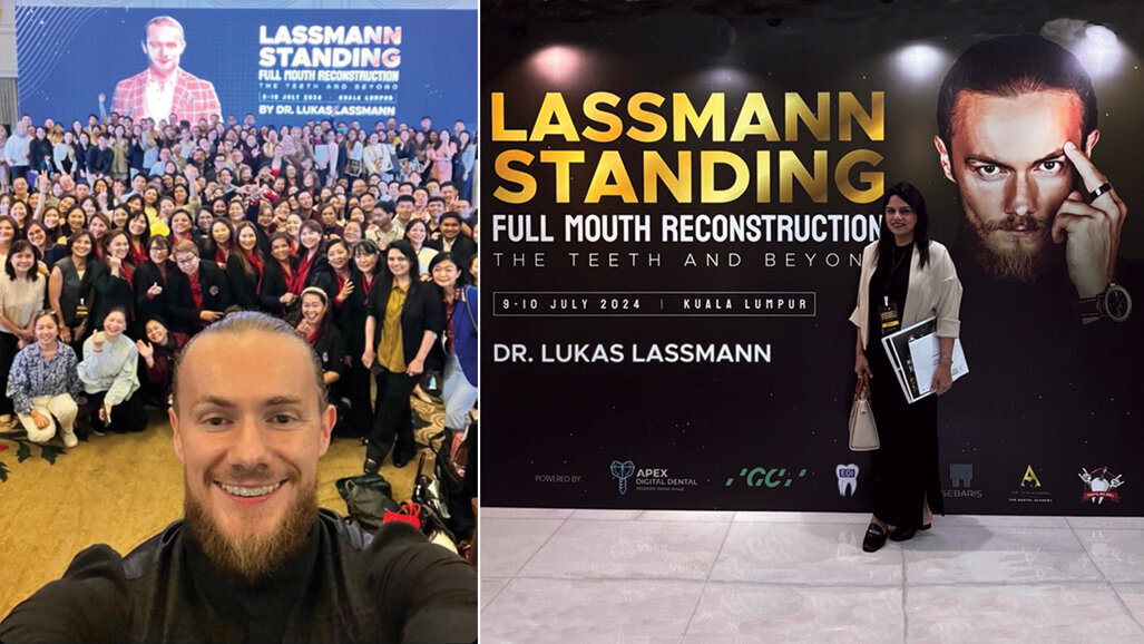 Pakistani dentist Dr Sadia gets trained in full mouth reconstruction