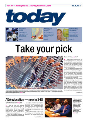 today ADA Washington, D.C. Nov. 7, 2015 today ADA Washington, D.C. Nov. 7, 2015