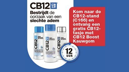 Behandel en voorkom een slechte adem met CB12