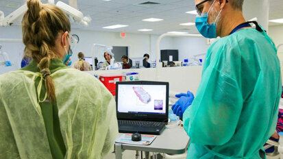 UB dental students embrace digital dentistry with VR, 3D printing, and AI