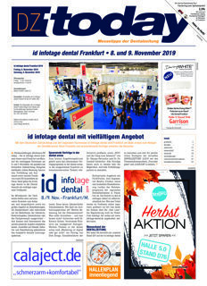 today id infotage dental Frankfurt 2019 today id infotage dental Frankfurt 2019