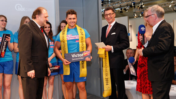 Zahntechnik-Azubi ist Mister Handwerk 2014