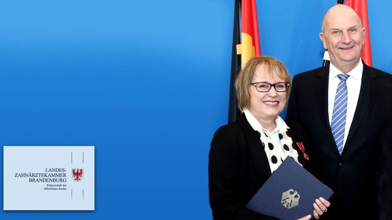 Zahnärztin aus Brandenburg erhält Bundesverdienstorden
