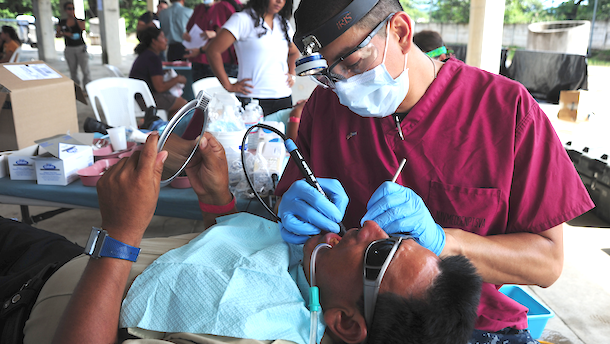 La imagen del odontólogo