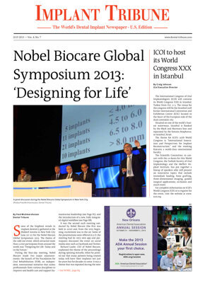 Implant Tribune U.S. No. 7, 2013