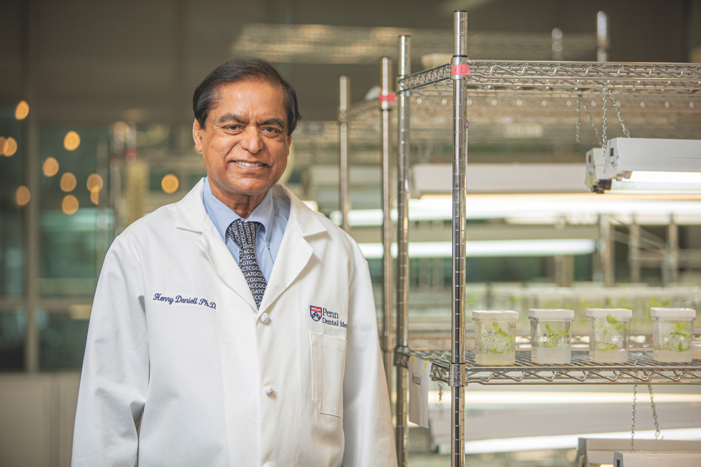 Dr Henry Daniell, W.D. Miller Professor and vice-chair of the Department of Basic and Translational Sciences at the University of Pennsylvania School of Dental Medicine in the US.