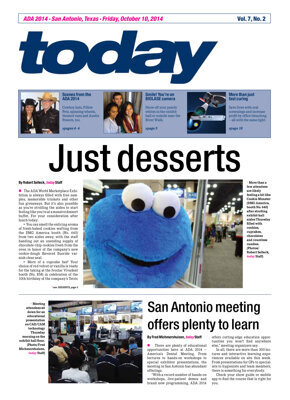 today ADA San Antonio, Texas Oct. 10, 2014 today ADA San Antonio, Texas Oct. 10, 2014