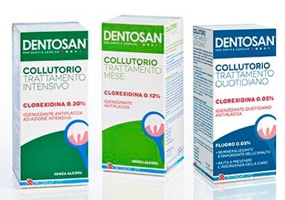 Collutori con clorexidina