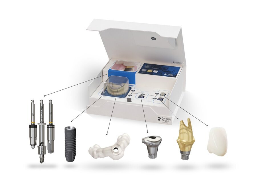 Fig. 4 - Grazie all’imminente lancio di Azento, i professionisti del settore odontoiatrico avranno a disposizione una completa soluzione per i trattamenti implantari con flusso di lavoro digitale che semplifica tutte le fasi della procedura, dalla pianificazione, all’acquisto delle componenti necessarie fino alla consegna.