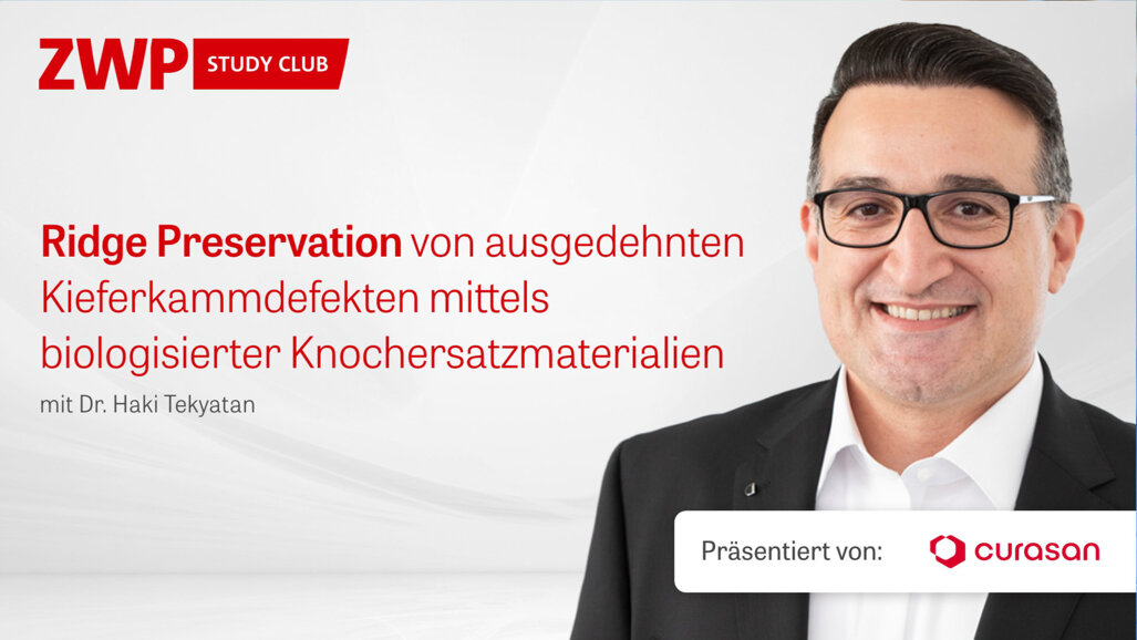 Curasan-Webinar: Ridge Preservation von Kieferkammdefekten