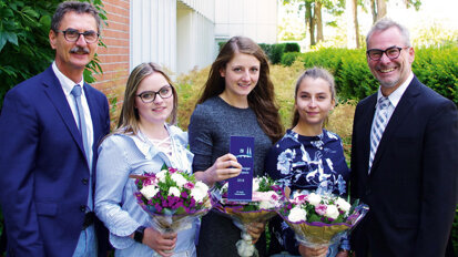 Leistungswettbewerb in Regensburg: Förderpreis verliehen Leistungswettbewerb in Regensburg: Förderpreis verliehen