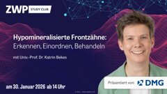 Webinar mit Prof. Bekes zum MIH-Symposium zu hypomineralisierten Frontzähnen