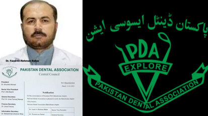 Pakistan Dental Association announces office bearers for Balochistan Chapter