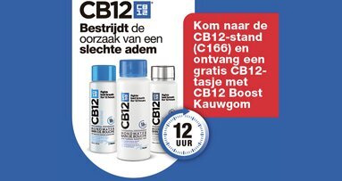 Behandel en voorkom een slechte adem met CB12