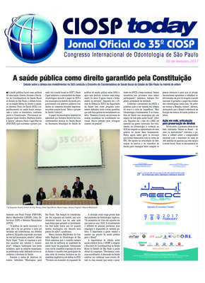 today CIOSP São Paulo Feb. 3, 2017 today CIOSP São Paulo Feb. 3, 2017