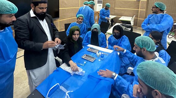 BADC Larkana boosts clinical skills with ART training for dental students