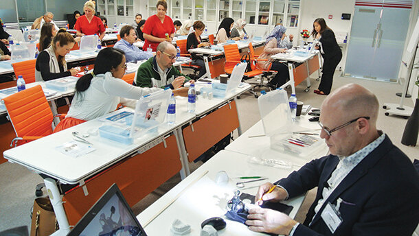 Implant Prosthodontics and Anterior/Posterior Diagnostic Waxing during Module 3  of the Restorative & Aesthetic Diploma