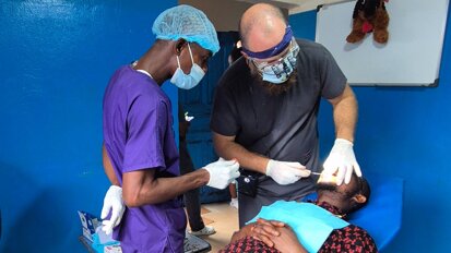Supporting dental care and education in Liberia