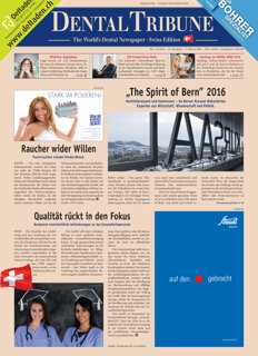 DT Switzerland No. 1+2, 2016 DT Switzerland No. 1+2, 2016