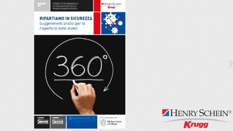 Henry Schein Krugg aiuta i dentisti a riprendere in sicurezza l’attività di cura dei pazienti