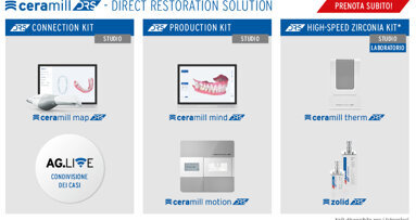 Anche lo studio odontoiatrico nel flusso di lavoro digitale CAD/CAM Ceramill