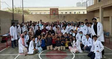 Altamash General Hospital conducts dental awareness outreach at British International School