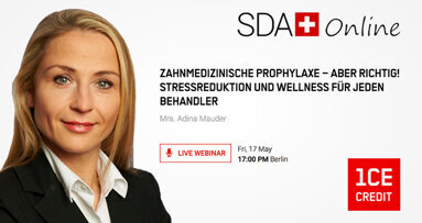 Webinar: Zahnmedizinische Prophylaxe bietet ganzheitliche Arbeitsweise für Behandler