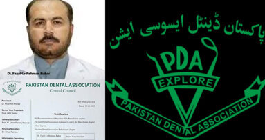 Pakistan Dental Association announces office bearers for Balochistan Chapter