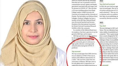 Pakistan’s Dr. Mehvish Khan Honored for Most Cited Dental Study