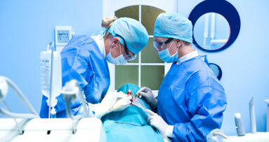 Patient swallows dental drill bit during surgery