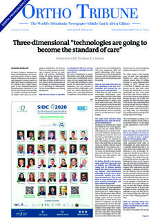 Ortho Tribune Middle East & Africa No. 6, 2019