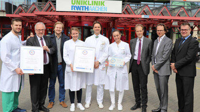 „Gute Weiterbildung“: Uniklinik erhält erstmals Gütesiegel „Gute Weiterbildung“: Uniklinik erhält erstmals Gütesiegel