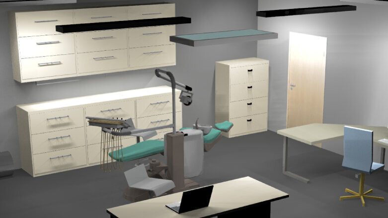 Osvětlení zubních ordinací