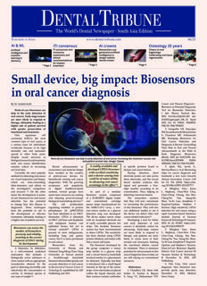 Dental Tribune South Asia No. 6, 2023