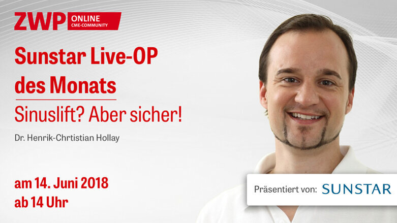 Sunstar Live-OP: Sinuslift? Aber sicher!