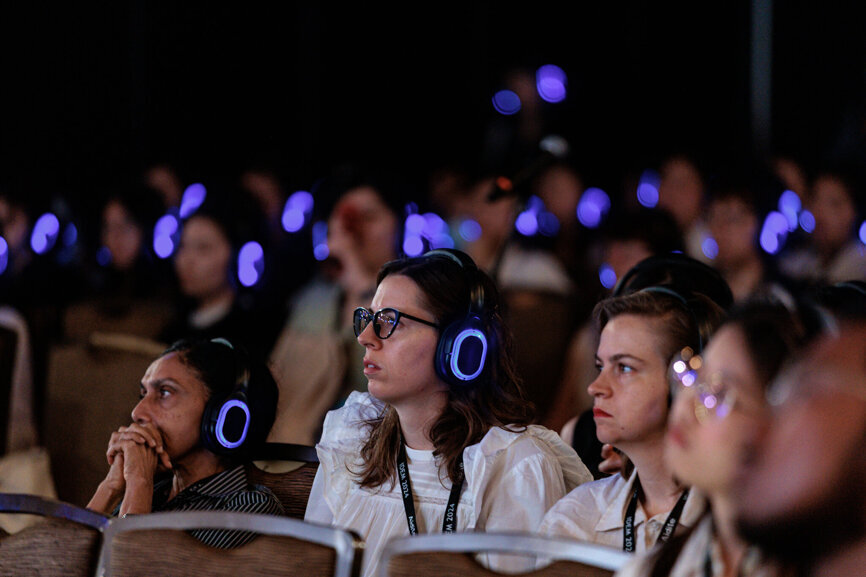 Language was no barrier to education at IDEM 2024, and with dozens of countries represented, new technologies, techniques and ideas were disseminated across the globe. (Image: Koelnmesse)