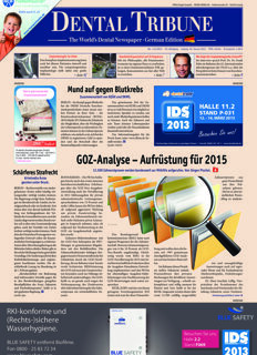 DT Germany No. 1, 2013 DT Germany No. 1, 2013