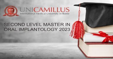 Получете титлата “магистър на науките по орална имплантология” от университета UNICAMILLUS  в Рим