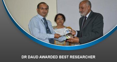 Dr Daud awarded best researcher