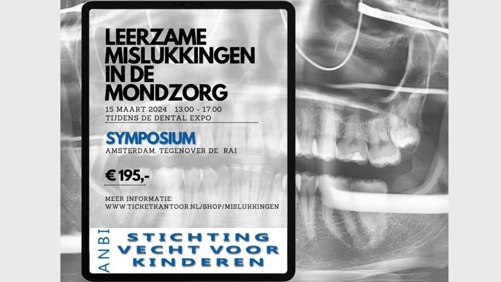 Symposium over leerzame mislukkingen in mondzorg