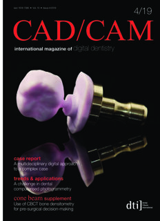CAD/CAM international No. 4, 2019 CAD/CAM international No. 4, 2019