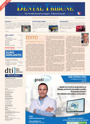 Dental Tribune France No. 4, 2022 Dental Tribune France No. 4, 2022