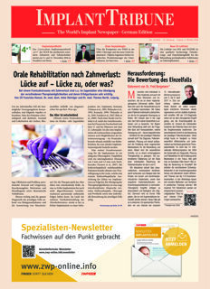 Implant Tribune Germany No. 2, 2016