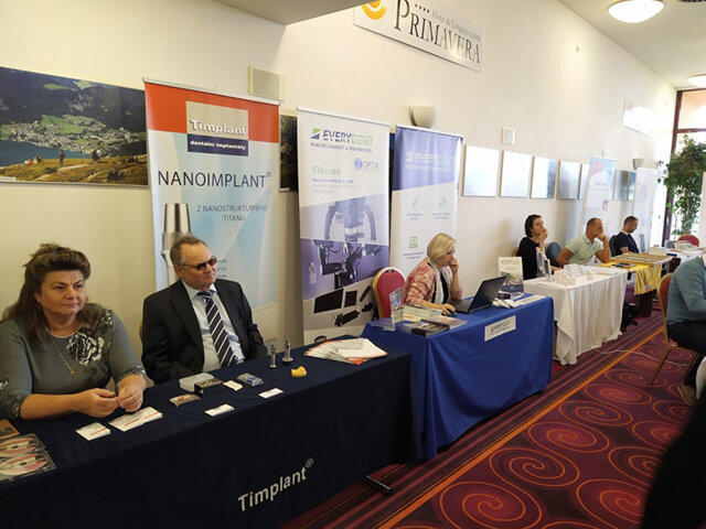 Na sympoziu byl samozřejmě věnován prostor také vystavovatelům a sponzorům