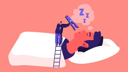 Correlation between mouth breathing and snoring