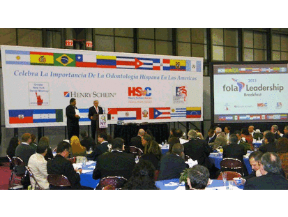 Schein Honors Latin American Dentistry