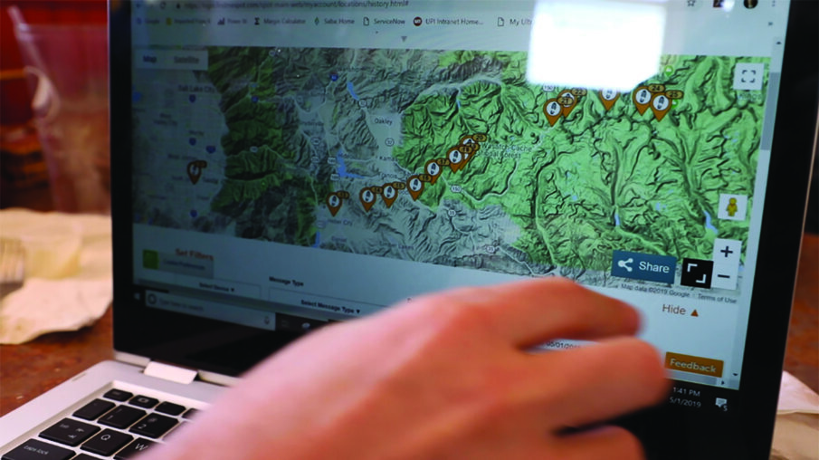 Waiting for the GPS pings to start again