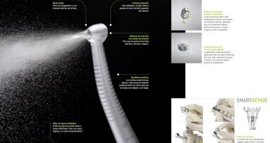 Potencia y velocidad en una pieza de mano